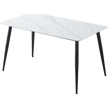 Jídelní stůl Jídelní stůl ADRIA 130x70 bílý mramor