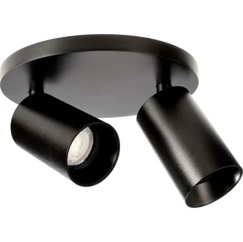 Deko-Light stropní přisazené svítidlo - Can Tilt kulaté, 2x 7,5 W GU10, černá 348254