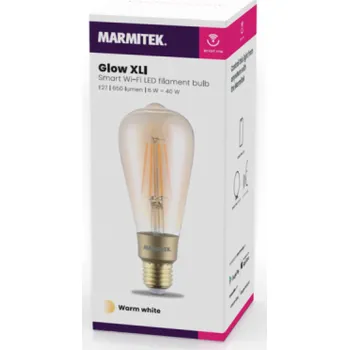 Žárovka MARMITEK Glow XLI LED filament E27, 650lm, 6W