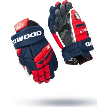 Hokejové rukavice Rukavice Sherwood Rekker Legend Pro SR, Senior, tmavě modrá-červená-bílá, 13" Sherwood