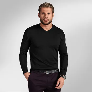 Pánský svetr Pánský svetr BANDI, model AREZZIO Nero