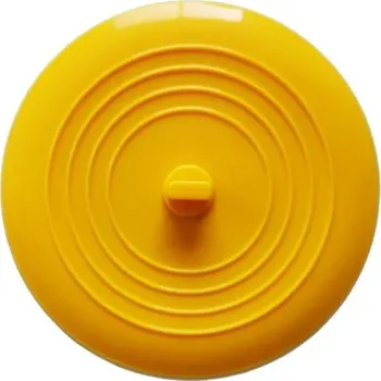 sítko a zátka do dřezu Silikonová odtoková zátka do koupelny | Koupelnové potřeby - Žlutá
