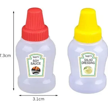 Cestovní lahvičky na omáčky a dresinky | Kuchyňské potřeby - Miláček
