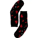 Valentýnky teplé ponožky NPV5092 35-38 černá