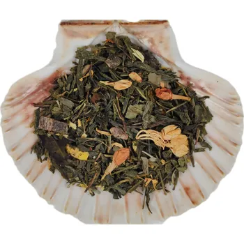 Čaj BROSKVOVÉ POKUŠENÍ 70g zelený čaj aromatizovaný