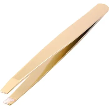 Kosmetická pinzeta Profesionální pinzeta na obočí - Zlatá