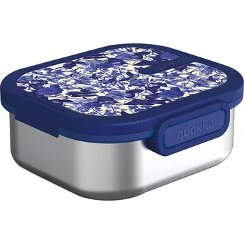 Úložný box Quokka, Obědová krabička Quokka Kai Blue Blossom - Formadore