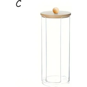 Úložný box Akrylový úložný box s víkem | kosmetický box | koupelnové doplňky - C