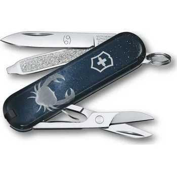 kapesní nůž Victorinox Classic SD Zodiac Exclusive Edition Cancer 0.6223.79-X4 Modrá