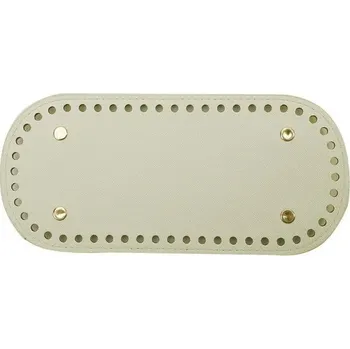 Kabelka Dno kabelky s nýty pro DIY tašky | Kabelkové doplňky, Kožené příslušenství - béžový