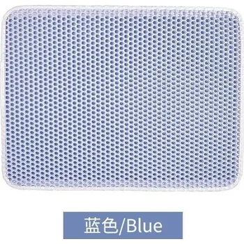 Toaleta pro kočku Nejlepší omyvatelná podložka pod kočičí záchod | Chovatelské potřeby - modrý,30x30 cm