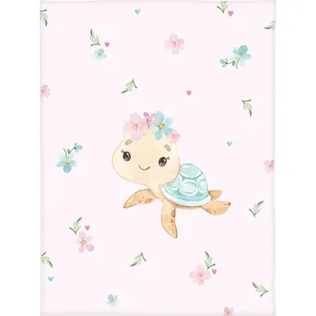 Dětská deka Herding Dečka pro miminka Želvička 75x100 cm
