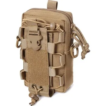 Lovecká taška s pouzdrem na láhev | praktická úložná taška - Hnědá 02