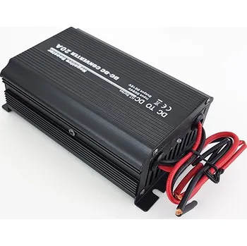 Měnič napětí DC 20A-G549 - měnič napětí s aktivním chlazením do auta, mění z 24V na 12V, maximální výkon 20A