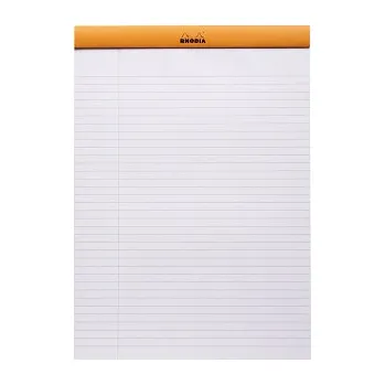Blok Vytrhávací zápisník Rhodia A4 linkovaný, 80 listů (Vytrhávací zápisník Rhodia A4 linkovaný, 80 listů)