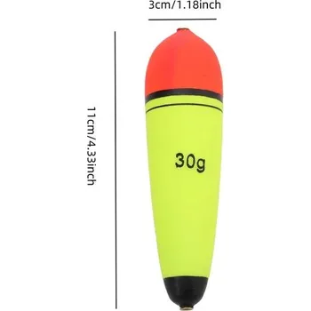 Plovoucí EVA rybářské bóje pro mořský rybolov | Rybářské potřeby, Rybářské vybavení - 4ks 30g