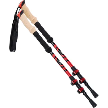 Trekingová hůl Trekingové hole ELBRUS KATMANDU M000136560 – Červená