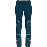 Crazy kalhoty Oxygen - dámská - modrozelená/světle modrá Velikost: S