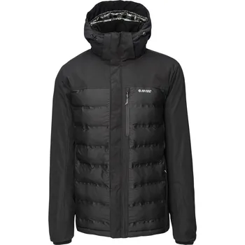 Pánská Zateplená bunda HI-TEC HELTEN M000264428 – Černá M