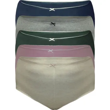 Kalhotky Evička maxi bavlněné kalhotky 3ks XXL vícebarevná