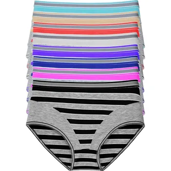 Kalhotky Barbara dámské kalhotky s proužky 6005 - 3bal XL vícebarevná