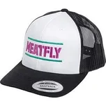 Meatfly kšiltovka Docker Trucker White / Magenta | Bílá | Velikost One Size