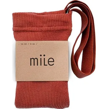 Dámské punčochy MILE Punčochy s kšandami lávové Velikost (od výrobce): 62/68