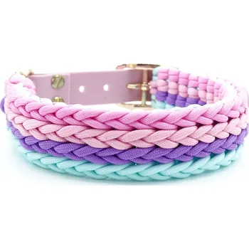 Obojek pro psa Růžový obláček obojek Velikost: 36 - 45 cm