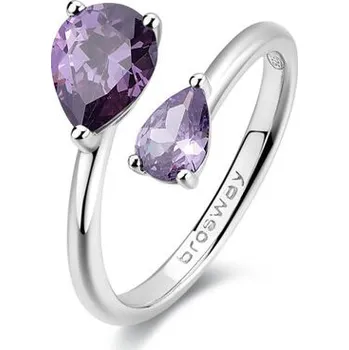 Módní doplněk Prsten Brosway Fancy Magic Purple FMP116 Velikost 56