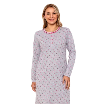 Dámská noční košile Dámská noční košile Christina 3045 L Šedá