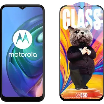 3D Ochranné tvrzené sklo na Motorola Moto G10 Power - Mr. Cat ESD