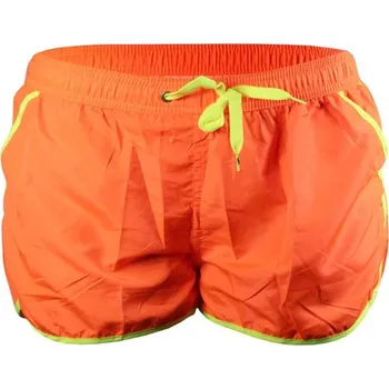 Dámské plavky Abby dámské plážové šortky S oranžová zářivá