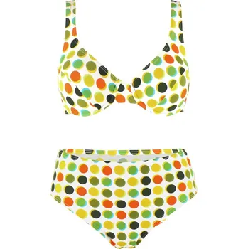 Dámské plavky Vista dámské nevyztužené plavky XXL vícebarevná