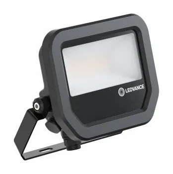 Žárovka LED reflektor LEDVANCE FLOODLIGHT černý 10W 1100lm 3000K teplá bílá IP66