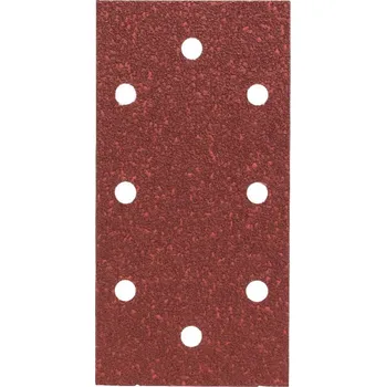 Brusný papír 1x Brusný papír na suchý zip Bosch 93x185 mm 8děr Dostupné varianty: 1x Brusný papír na suchý zip - Bosch 93x185 8děr/hrubost 80