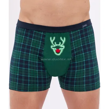 Pánské spodní prádlo Boxerky Cornette Vianocne-boxerky007/75 Barva: 75, Velikost: M