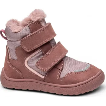 Dívčí zimní obuv Barefoot zimní obuv Protetika DAXI OLD PINK Velikost: 30