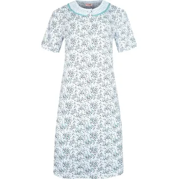 Dámská noční košile Andělka dámská noční košile krátký rukáv 6530 XXL světle zelená