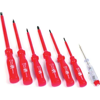 Šroubovák Festa sada šroubováků 6 ks 1000 V 18410 plochý křížový PH s volt-testerem 18410