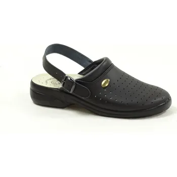 Dámské pantofle Santé GF/516P dámské zdravotní profi sandály černé Velikost: 39