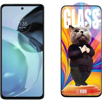 3D Ochranné tvrzené sklo na Motorola Moto G72 - Mr. Cat ESD