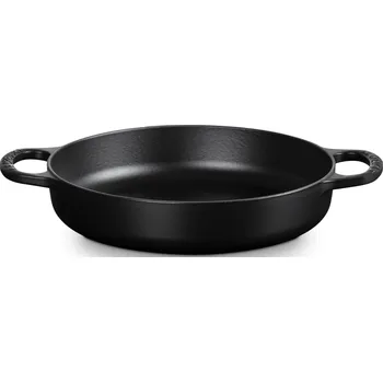 Pánev Le Creuset, Litinová pánev Signature 28 cm černá matná - Formadore