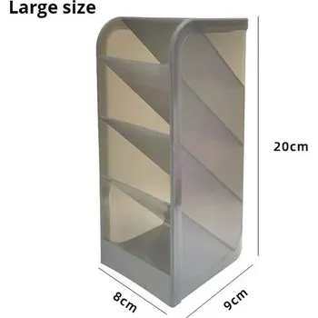 Úložný box Bílo-černý multifunkční úložný box na stůl | stolní organizér, úložný box - 1ks černý