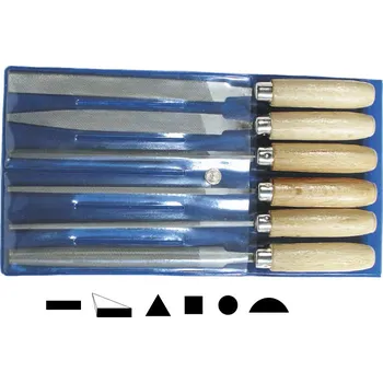 AJAX PILNÍKY Sada klíčových pilníků 100/2 6-dílná v plastovém obalu 286202921025