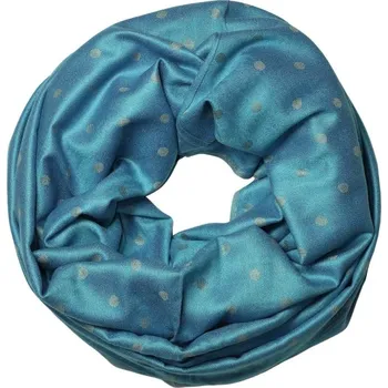 Šála Bečva kruhová šála LZ-088 světle modrá