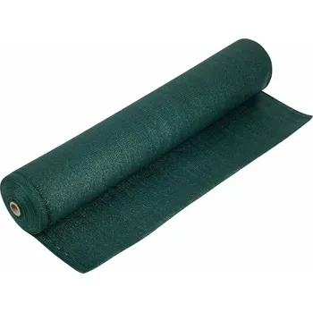 Stínicí plachta Juta Stínící tkanina 100% zelená - role 1,5 m x 50 m (200 g)