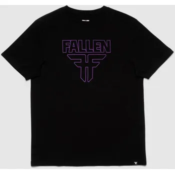 Pánské tričko Fallen Triko Fallen, Insignia Tee black purple 2024/25 Velikost: M