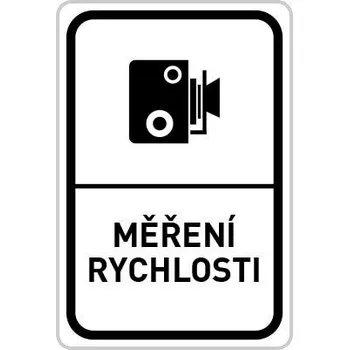 Dopravní značka PROFIBA Značka "Měření rychlosti"
