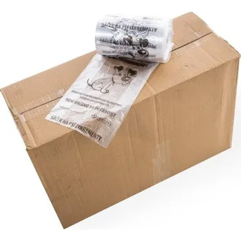 Venkovní odpadkový koš PROFIBA Sáčky na sběr psích exkrementů - typ S - KRABICE