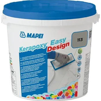 Spárovací hmota Mapei Kerapoxy Easy Design cementově šedá 3 kg